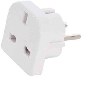 ADAPTOR TRAVEL UK TO EU