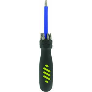 SCREWDRIVER EXTENDING C/W 7 BITS 8 IN 1