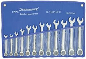 SPANNER FLEXIBLE RATCHET SET 6 PCS