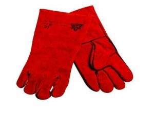 GAUNTLETS WELDERS RED SIZE 10 CAT2