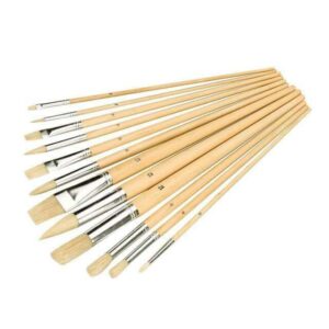 BRUSHES ARTIST PK OF 12 MIXED