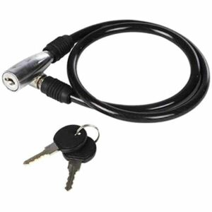 CABLE COIL LOCK 8 X 650MM