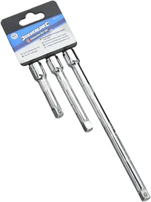 EXTENSION BAR 1/4" DRIVE 3PCS