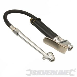 INFLATOR TYRE WITH GAUGE 10 - 120PSI