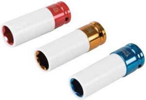 SOCKET SET ALLOY WHEEL 1/2" 3 PCS