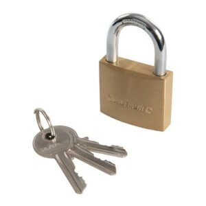 PADLOCK BRASS 38MM
