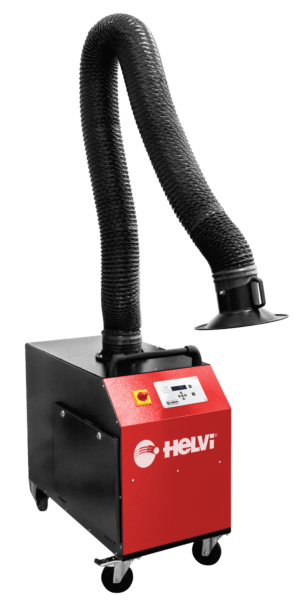 ?Mobile fume extractor with arm length 3m