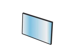 LENS CLEAR 102 X 42 MM FOR P850 SCREEN