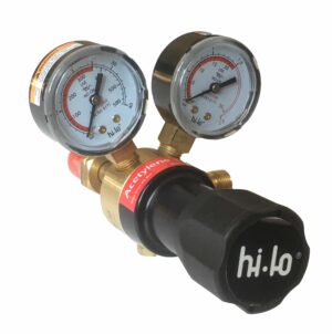 REGULATOR ACETYLENE 1.5 BAR REAR ENTRY